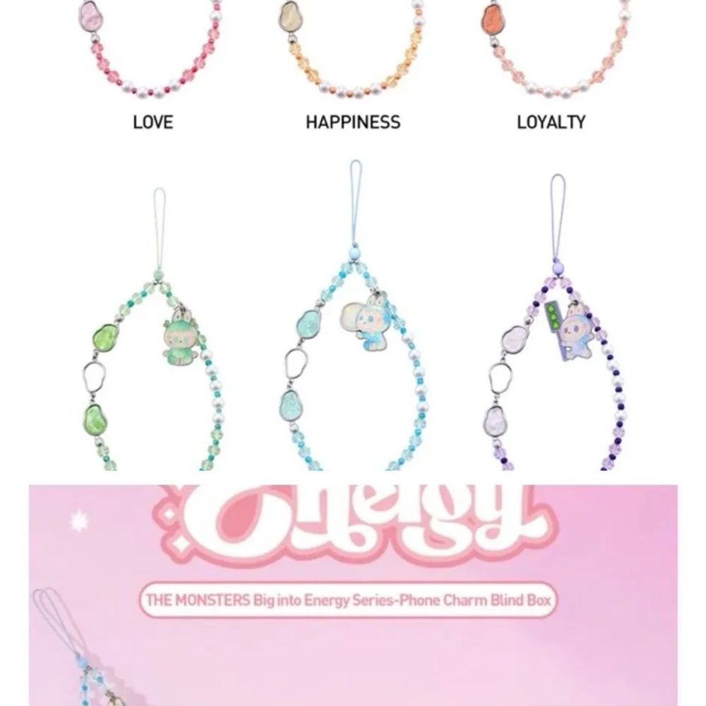 POP MART THE MONSTERS Big into Energy Series - Phone Charm Serenity